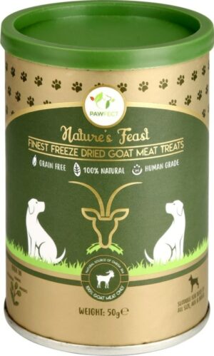 Pawfect Freeze Dried Treats - Goat 50 gr