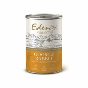 Eden Dog Blikvoeding - Wet Gourmet Goose Rabbit & chicken 395 gr