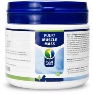 Puur Muscle mass / Spieropbouw 250 gr