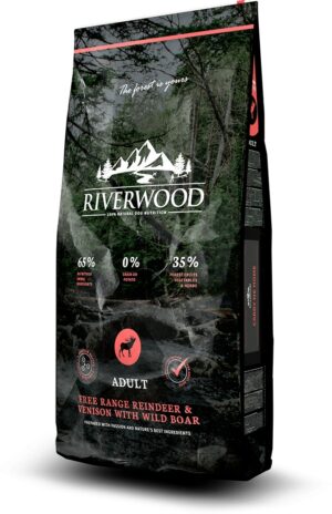 Riverwood Adult Rendier & Hert met Wild Zwijn - 12 kg