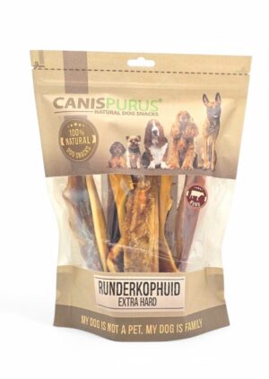 Canis Purus - Runderkophuid Extra Hard (6 x 20 cm)