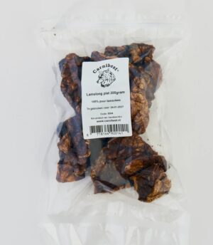 Carnibest Lamslong vlak/plat 200gr/zak
