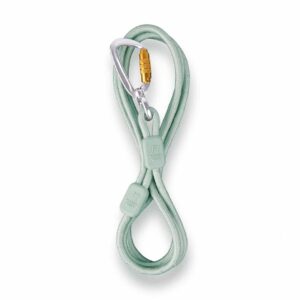 Woolly Wolf - Rope Leash (dun)- 8mm - Glacier Green - groen