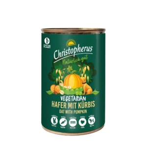 Christopherus - Blikvoeding Wet Vegetarian - Oat with Pumpkin