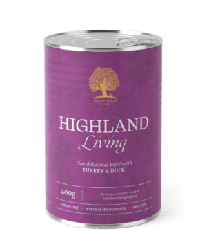 Essential Foods - Highland Living Blikvoeding 400 gr