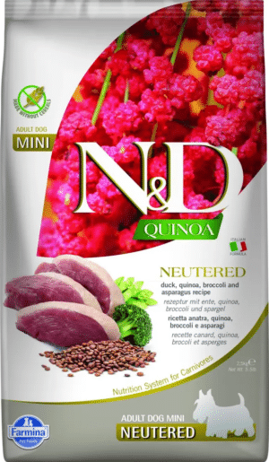Farmina Quinoa Neutered Dog Adult Mini 2,5 kg