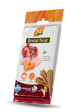 Farmina - Dental Treat Kip, Pompoen en Granaatappel Medium & Maxi