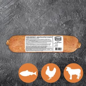 Pure Instinct - Zalm, rund en kip Compleet 1 kg
