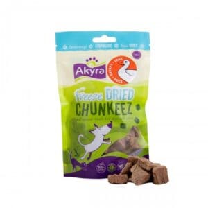 Akyra Freeze Dried Chunkeez Eend 60 gr