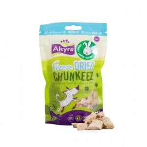 Akyra Freeze Dried Chunkeez Konijn 60 gr
