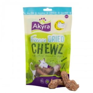 Akyra Freeze Dried Chewz Kippennekken 150 gr