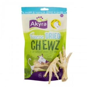 Akyra Freeze Dried kippenpoten 150 gr