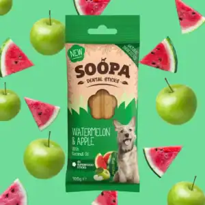Soopa Dental Sticks - Watermelon & Apple